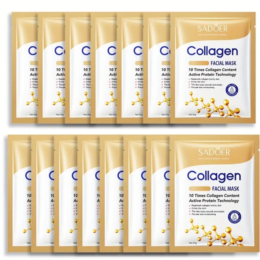 TEN Collagen Facial Masks NEW womens skincare MSRP $7.95 each